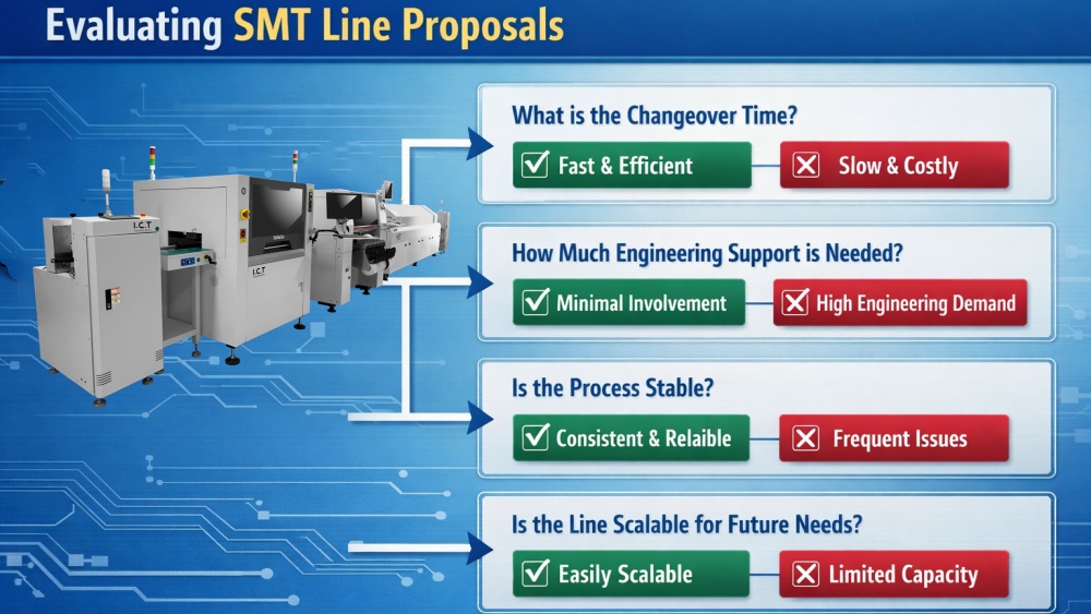 How EMS Factories Should Evaluate SMT Line Proposals EMS 공장이 SMT 라인 제안을 평가하는 방법