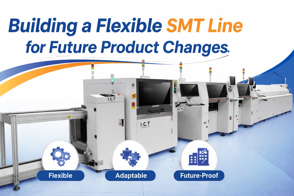 Building a Flexible SMT Line for Future Product Changes 향후 제품 변경에 대비한 유연한 SMT 라인 구축