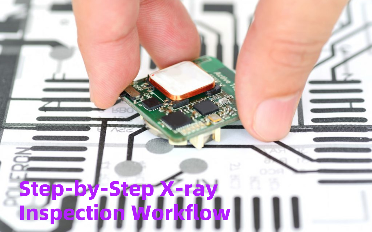 6. Step-by-Step X-ray Inspection Workflow 6. 단계별 X선 검사 작업 흐름