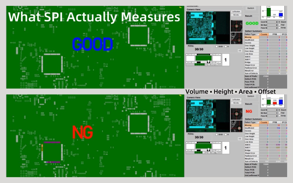 What Are Solder Paste Inspection Defects in SMT SMT의 솔더 페이스트 검사 결함이란 무엇입니까?