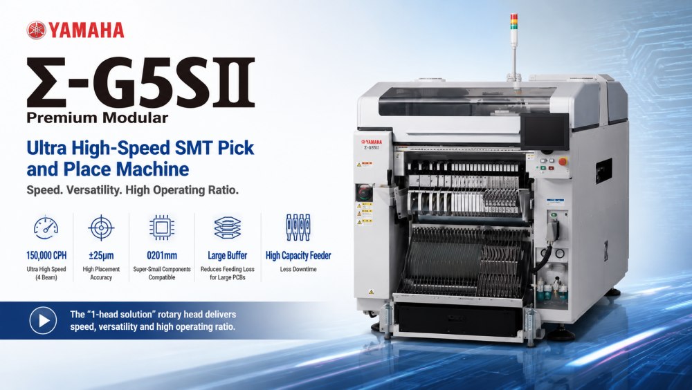 Yamaha Σ-G5SⅡ SMT Pick and Place Machine Yamaha Σ-G5SII SMT 픽 앤 플레이스 기계