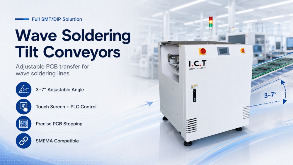 Wave Soldering Tilt Conveyor 웨이브 솔더링 틸트 컨베이어