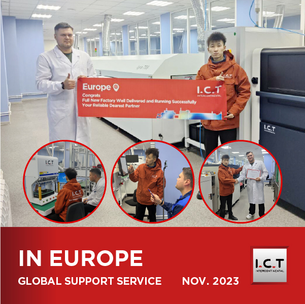 I.C.T의 유럽 컴퓨터 전원 공급 장치 생산을 위한 해외 지원