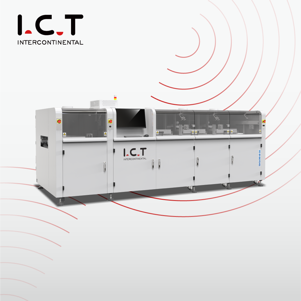 I.C.T SMT THT 고정밀 선택적 웨이브 납땜 기계 중국 공장