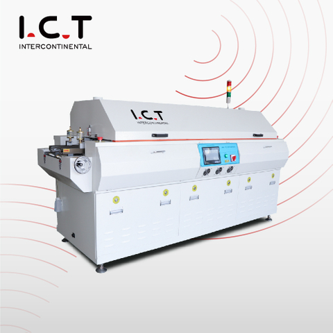 I.C.T |SMT 전자 리플로우 오븐 컨베이어용 납땜 기계 150-200w