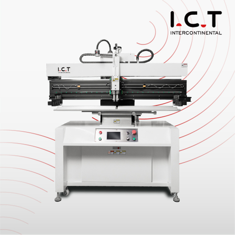 고속 반자동 SMT LED 솔더 페이스트 프린터 기계 P12 |I.C.T