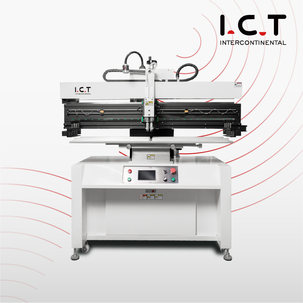 스텐실 프린터 솔더 페이스트 고정밀 PCB SMT 인쇄 자동 기계