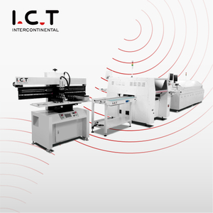 I.C.T |경제적인 반자동 고품질 SMT LED 생산라인