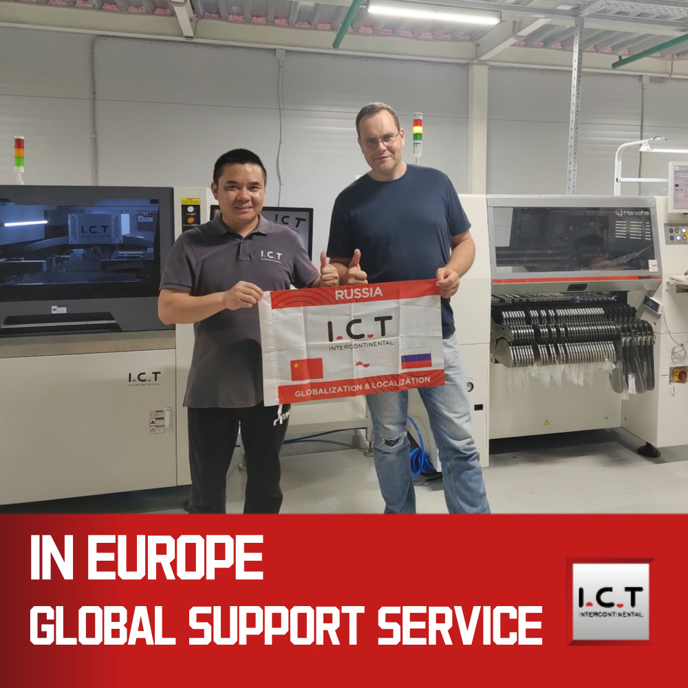 I.C.T | SMT LED용 스크린 솔더 페이스트 프린터 전자동 기계