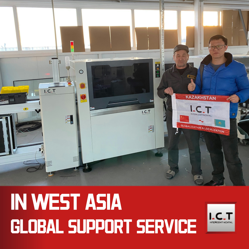 I.C.T | SMT 연결 컨베이어 시스템 보드 스태커 컨베이어 공장 가격