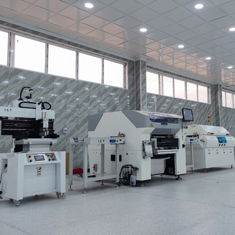 I.C.T | JUKI 저비용 6 헤드 SMT 픽 앤 플레이스 SMT 칩 플레이서봇