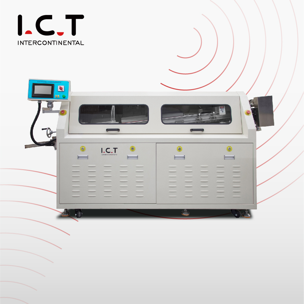 ICT |판매용 질소 180mm 웨이브 납땜 기계
