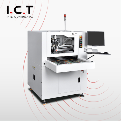 I.C.T |PCB 분리막 가격 절감을 위한 데스크탑 PCB 라우터 머신