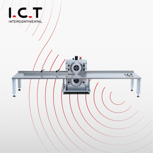 I.C.T |튜브 자동 LED 벌브 PCB 리드 V-절단기