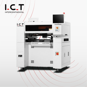 I.C.T | LED 조명 제작 PCB 조립 기계 칩 배치 SMD 픽 앤 플레이스 리플로우 오븐 기계