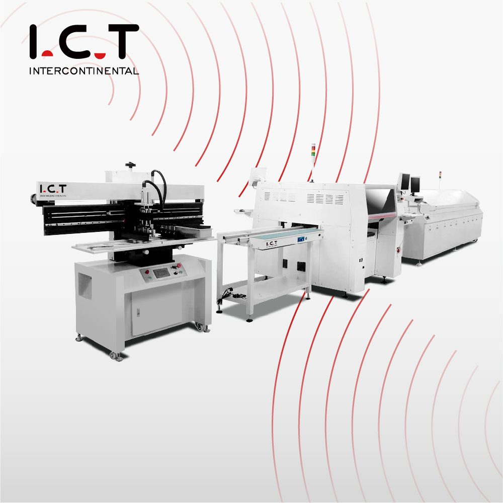 I.C.T |Fuji 전자동 소형 SMT 생산 라인 장비