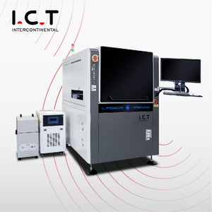 ICT |자동 초점이 있는 SMT 라인의 PCB 레이저 제작 기계