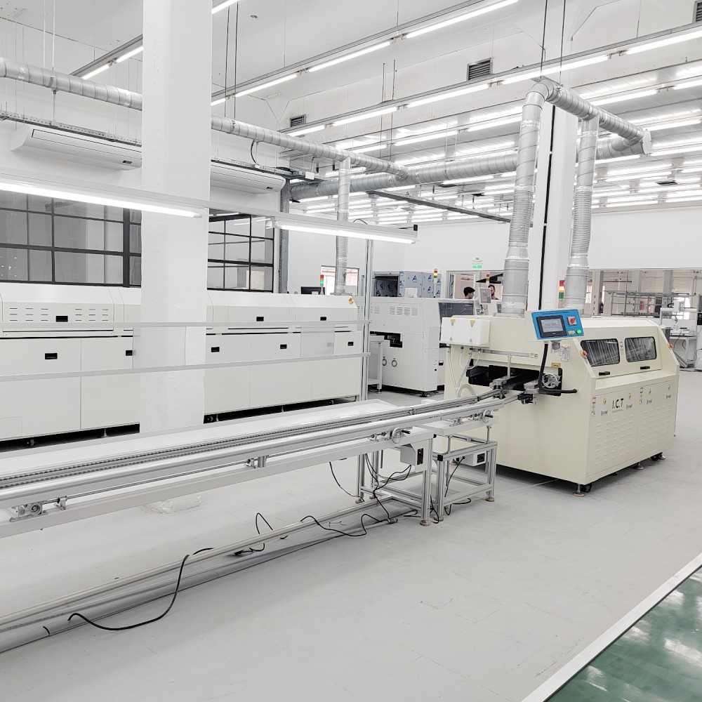 I.C.T-W2 | 고품질 자동 무연 DIP 이중 웨이브 납땜 장비