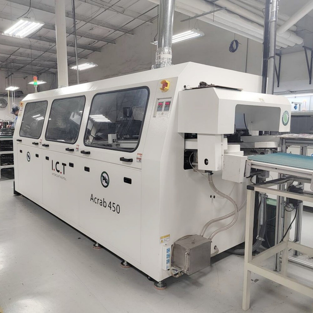 I.C.T丨전자제품 제조용 전자동 DIP 생산 라인