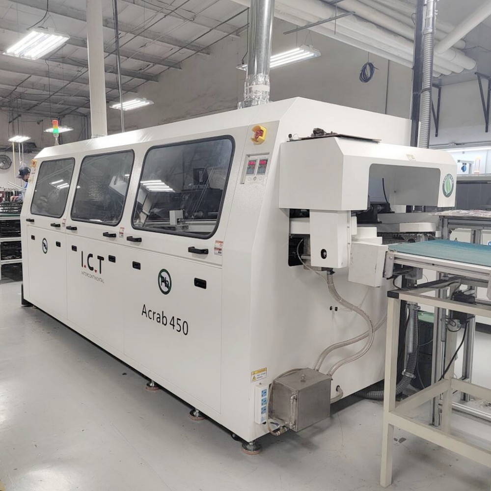 I.C.T | 고품질 PCB DIP 납땜 기계 납땜 오븐 웨이브 공급업체