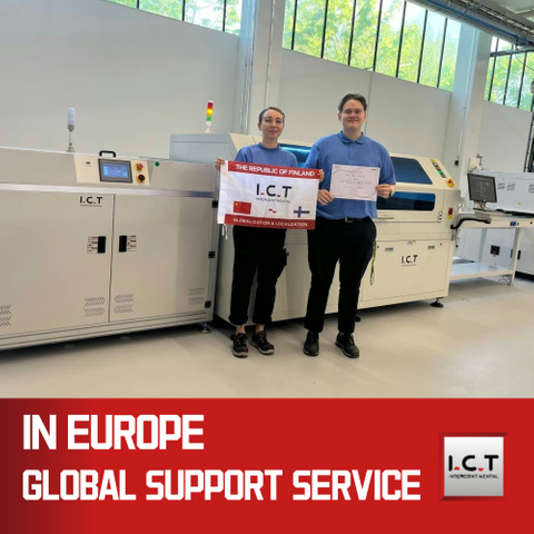 I.C.T | 높은 레버 SMT PCB 컨베이어 오븐 컨베이어 PCB