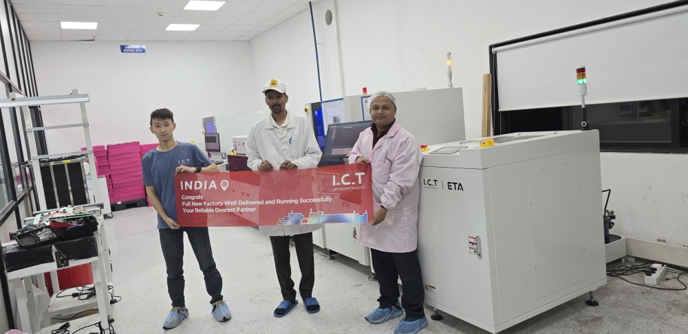 I.C.T SMT 인도의 라인 머신
