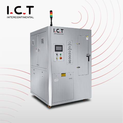 I.C.T |자동 PCB 청소 컨베이어 브러시 기계