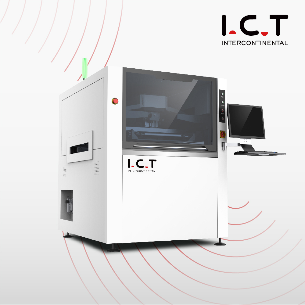 I.C.T | 3040 PCB 자동 인쇄기 솔더 페이스트 스크린 SMT