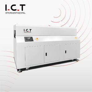 I.C.T丨PCB SMT LED 디스플레이용 자동 코팅 스프레이 접착 기계 디스펜싱