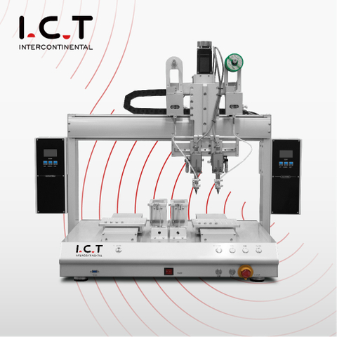 I.C.T |동관 전자 자유 흐름 컨베이어 로봇 납땜 로봇 동축 커넥터