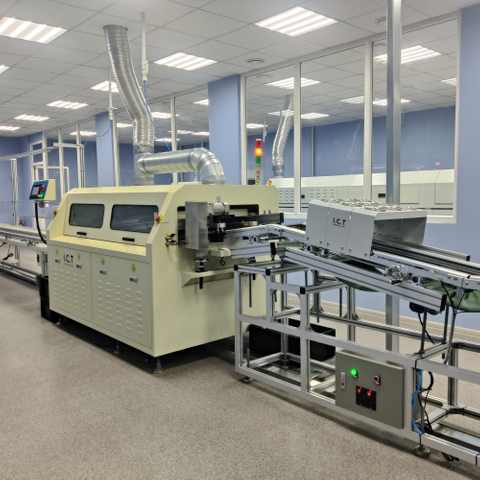 I.C.T-W2 | 고품질 자동 무연 DIP 이중 웨이브 납땜 장비