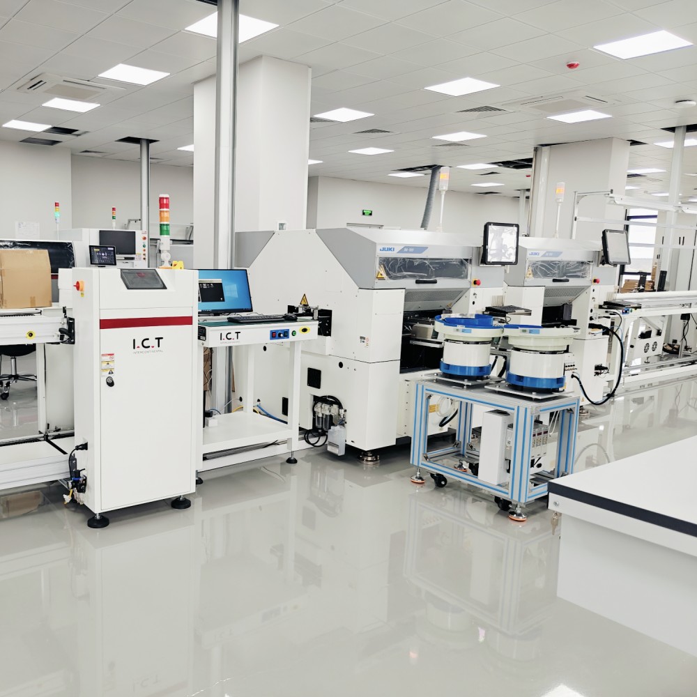 I.C.T SC-500 | 500mm SMT 컨베이어 변속기 PCB 리프트 컨베이어