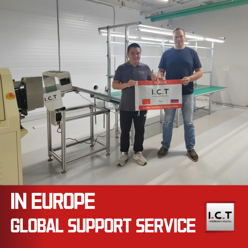 I.C.T | Iphone를 위한 두 배 플랫폼 무연 파 납땜 기계