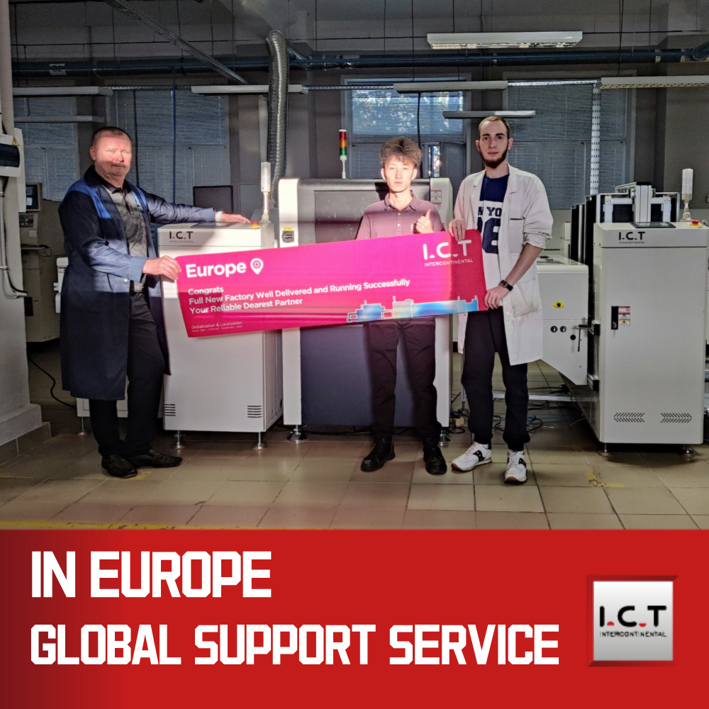 I.C.T | SMT PCB 제조업체를 위한 3D Aoi 검사 기계