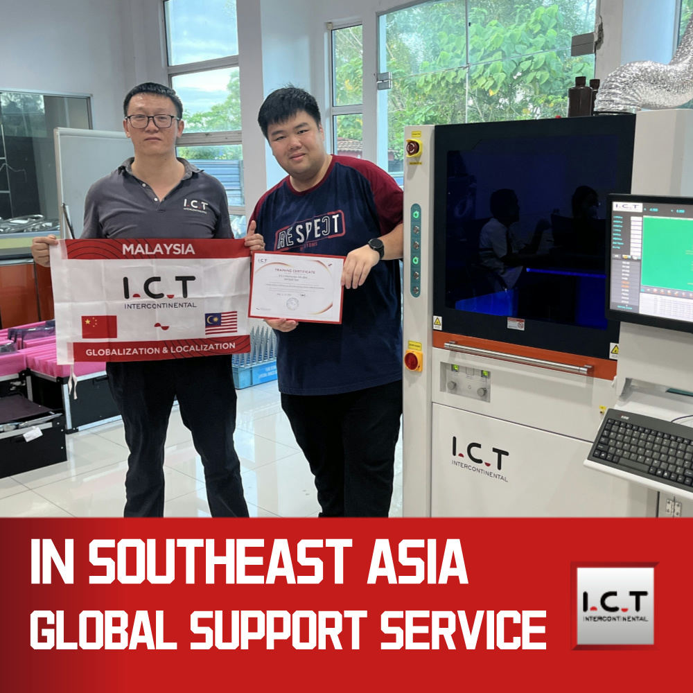 I.C.T | SMT PCBA 컨포멀 코팅 기계