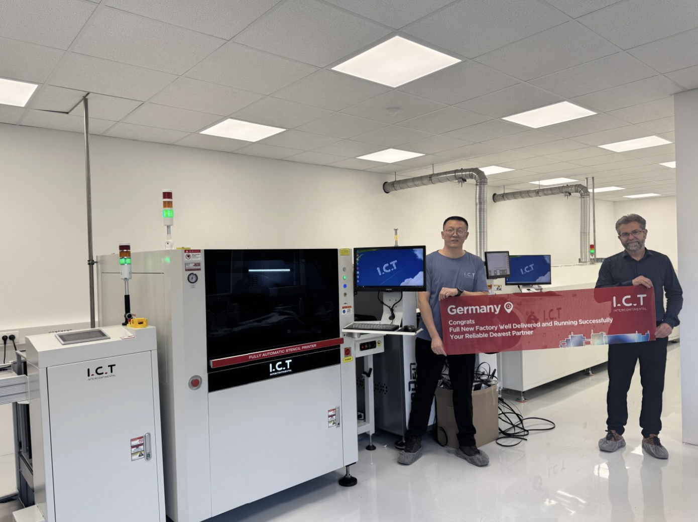 I.C.T SMT 전체 라인이 성공적으로 설치되었습니다.png
