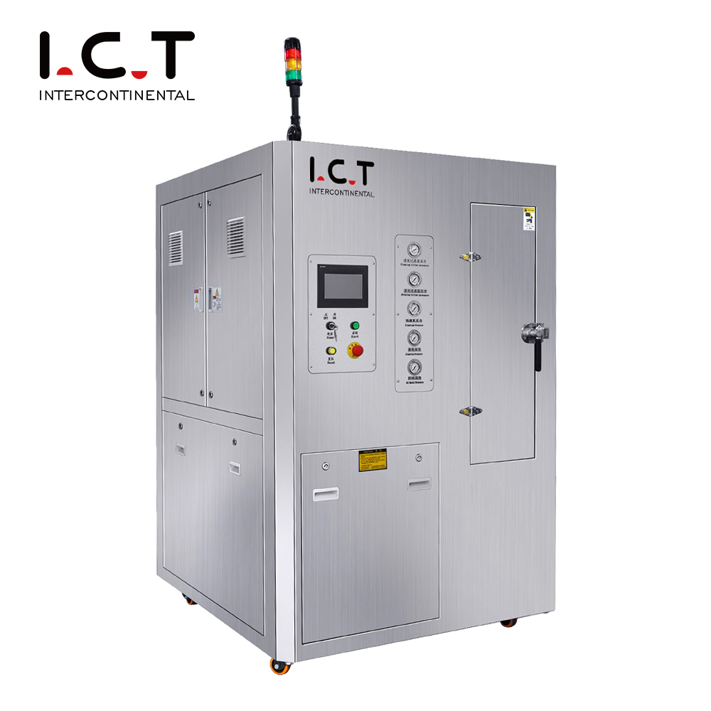 I.C.T-800 |공압식 PCB 스텐실 청소 기계