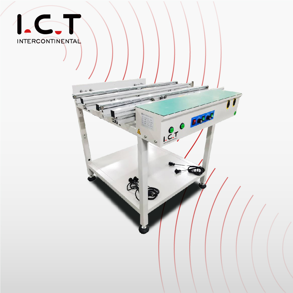 I.C.T |PCB 벨트 하강 게이트 컨베이어