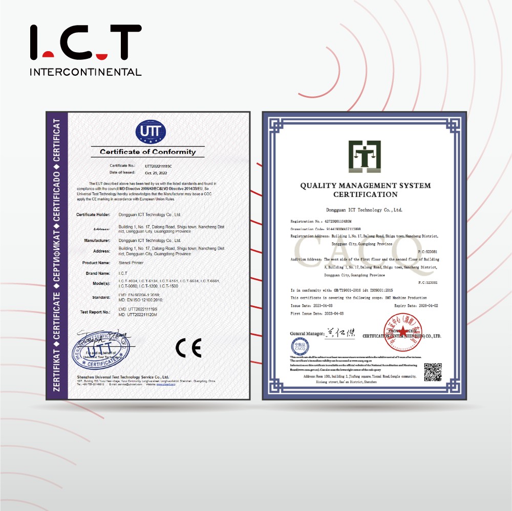 I.C.T- AI-5146 | Smt Production Pcb Visual Test Line Online Aoi Inspection Machine