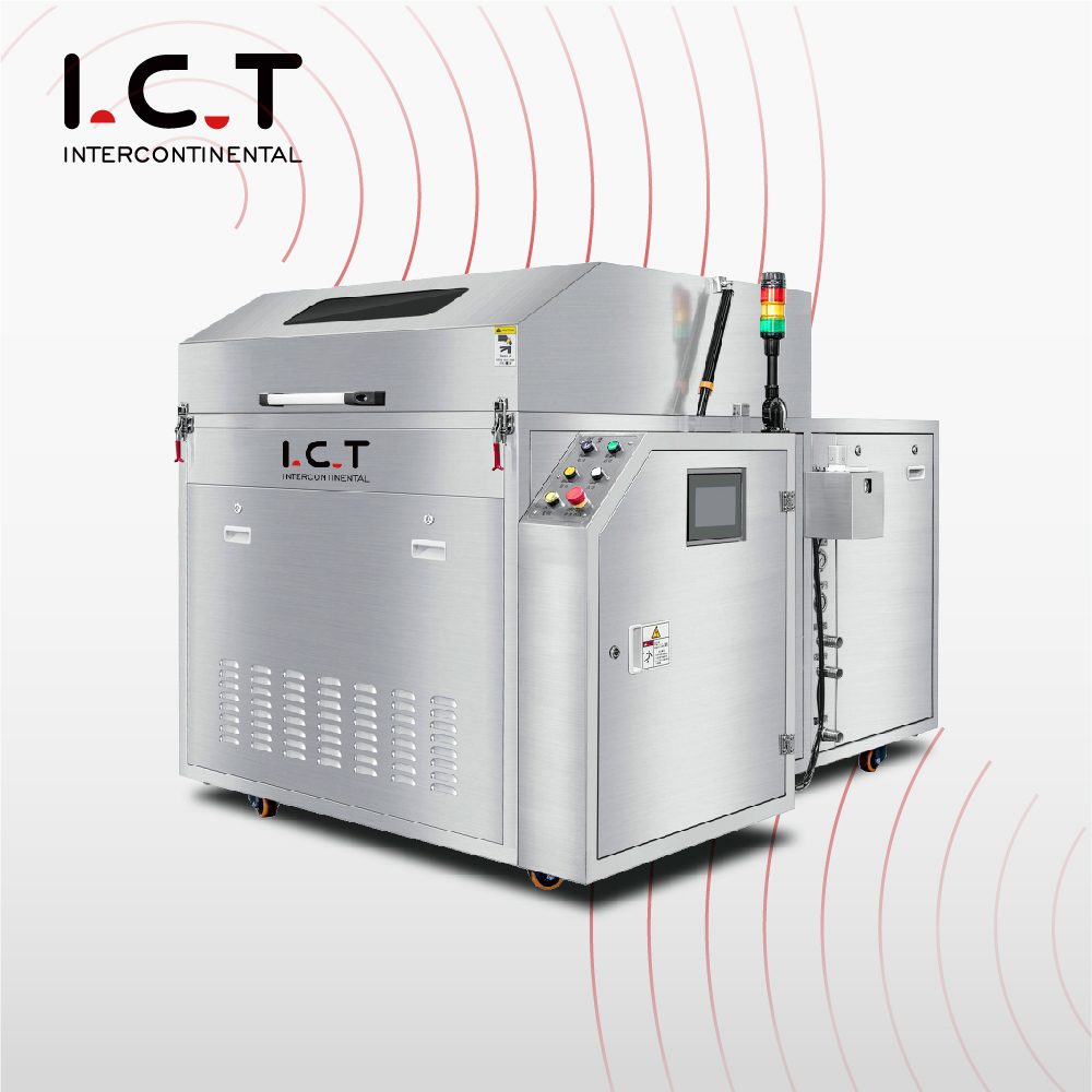 ICT |설비 초음파 SMT 세척 기계