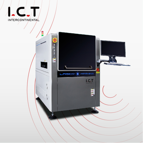 I.C.T |이산화탄소 레이저 섬유 마킹 인쇄기 20w