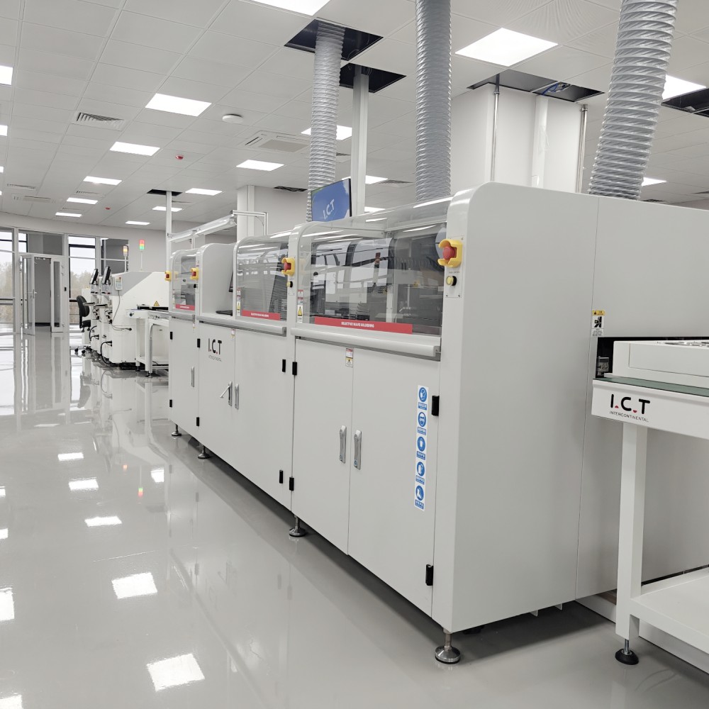 I.C.T-SS330 | 오프라인 선택적 웨이브 솔더링 머신 