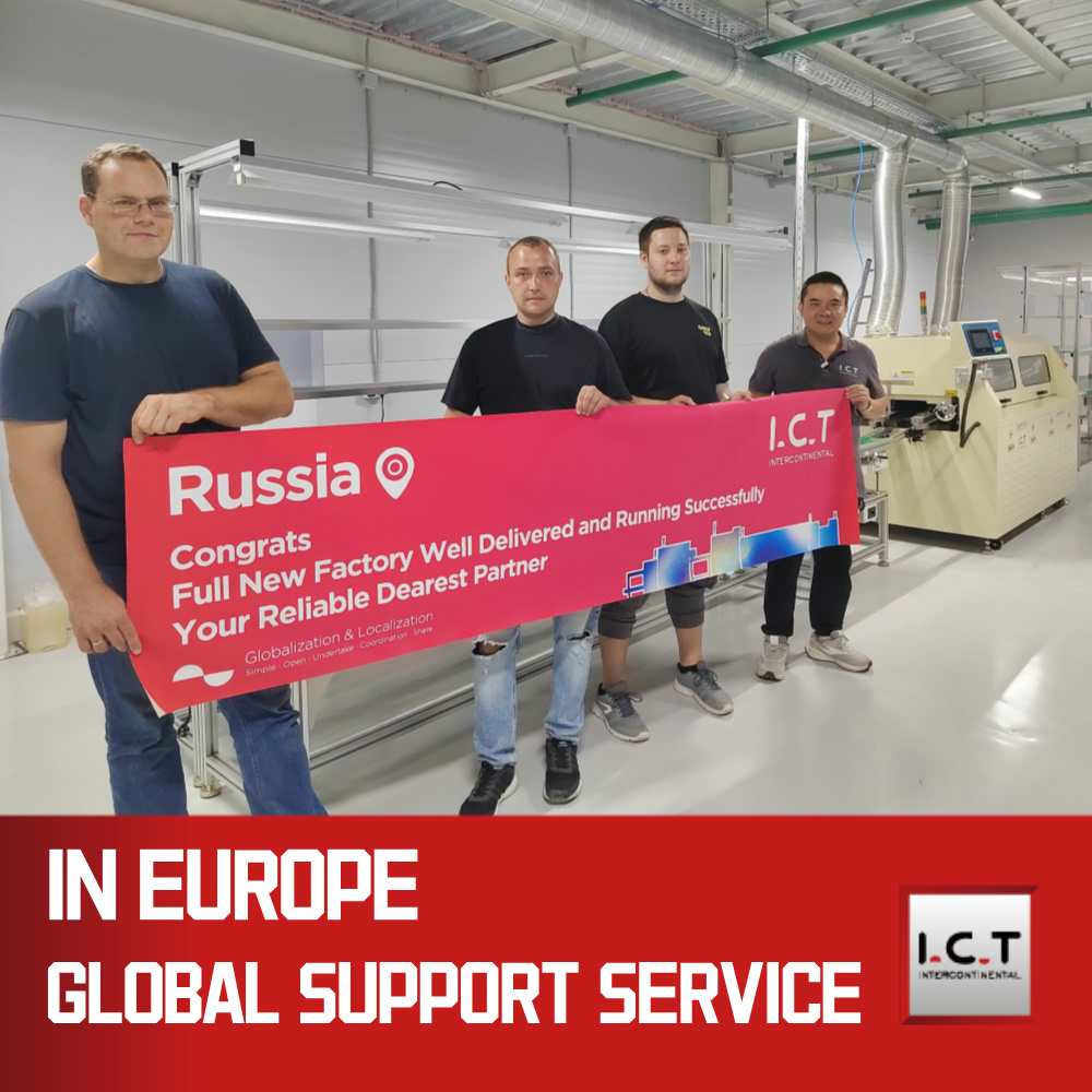 I.C.T | Iphone를 위한 두 배 플랫폼 무연 파 납땜 기계