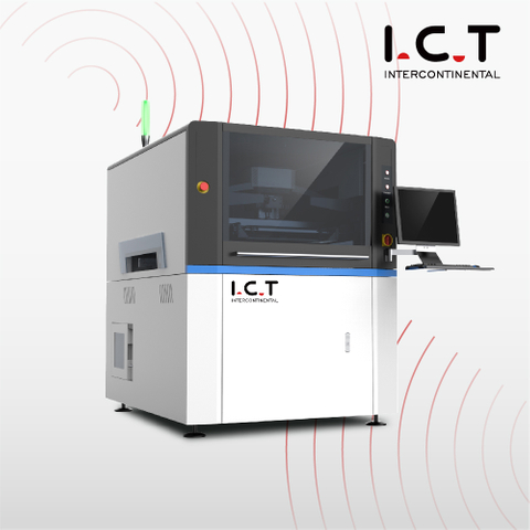 전자동 SMT PCB 화면 스텐실 프린터 기계 자동 모델 I.C.T-5151 