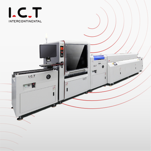 I.C.T |PCB 컨포멀 코팅 스프레이 접착 기계 자동 접착 기계
