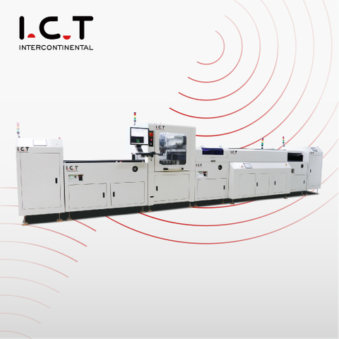 I.C.T丨SMT PCBA PCB용 컨포멀 코팅 스프레이 기계
