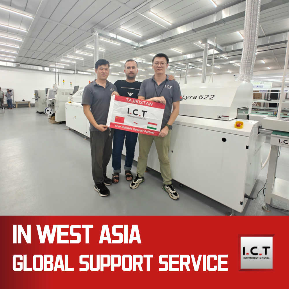 I.C.T | 고정밀 열 프로파일러 LED 리플로우 오븐, 오븐 리플로우 공급업체