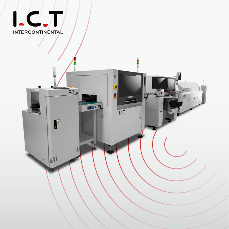 I.C.T |PCBA SMT PCB 조립 생산 라인