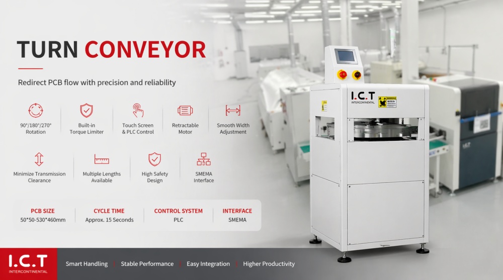 PCB turn 컨베이어