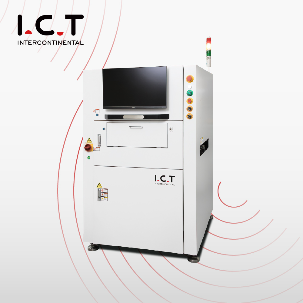 I.C.T-S400 smt의 3d 솔더 페이스트 spi 검사 기계